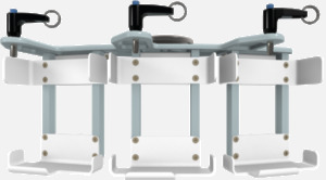 Hillaero SIGMA SPECTRUM FAA certified mountable bracket for Air Ambulance Airmed Helicopter or Fixed Wing Aircraft FRONT